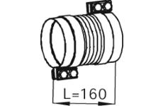 Prużný díl výfuku DINEX 68516