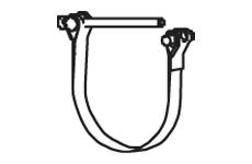 Upínač, výfukový systém DINEX 68866