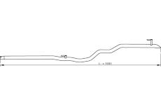 Výfuková trubka DINEX 74607