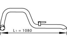 Výfuková trubka DINEX 74619