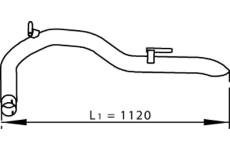 Výfuková trubka DINEX 74625