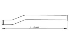 Výfuková trubka DINEX 80235