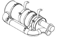 Koncový tlmič výfuku DINEX 80431