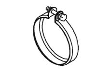 Upínač, výfukový systém DINEX 80918