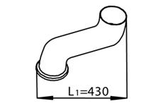 Výfuková trubka DINEX 81676