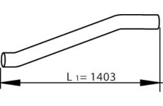 Výfuková trubka DINEX 81680