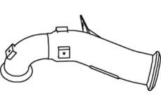 Výfuková trubka DINEX 82228
