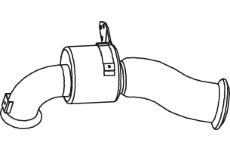 Výfuková trubka DINEX 82258