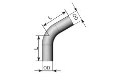 Vyfukove potrubie, univerzalne DINEX 92475