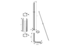 Výfukový systém DINEX 95607