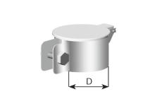 Regulačná klapka koncového potrubia DINEX 98421