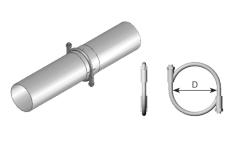 Svorka výfukového systému DINEX 99094