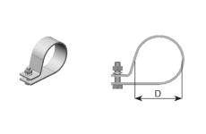 Svorka výfukového systému DINEX 99475