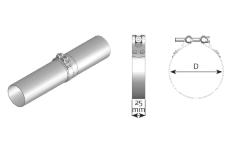 Svorka výfukového systému DINEX 99865