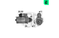 startér 12V 2,3kW ERA