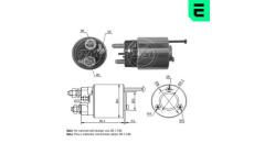 Elektromagnetický spínač, startér ERA 227390