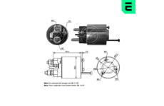 Elektromagnetický spínač, startér ERA 227392