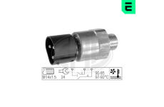 Teplotní spínač, větrák chladiče ERA 330208