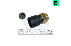 Teplotní spínač, větrák chladiče ERA 330220