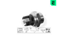 Teplotní spínač, větrák chladiče ERA 330303