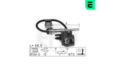 Snímač, teplota chladiva ERA 330792