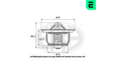 Termostat, chladivo ERA 350181