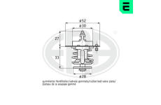 Termostat, chladivo ERA 350185