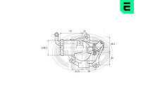 Termostat, chladivo ERA 350200