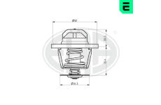 Termostat, chladivo ERA 350214