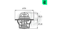 Termostat, chladivo ERA 350222