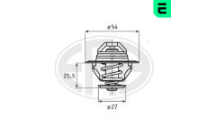 Termostat, chladivo ERA 350276