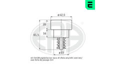 Termostat, chladivo ERA 350283