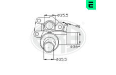 Termostat, chladivo ERA 350315
