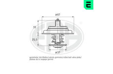 Termostat, chladivo ERA 350327