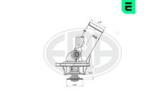 Termostat, chladivo ERA 350335
