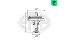Termostat, chladivo ERA 350348