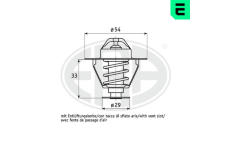 Termostat, chladivo ERA 350356