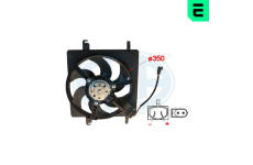Větrák, chlazení motoru ERA 352022