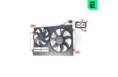 Větrák, chlazení motoru ERA 352035