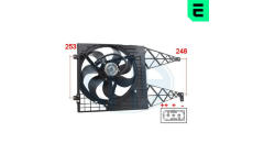 Větrák, chlazení motoru ERA 352046