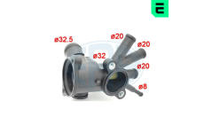 Příruba chladiva ERA 354021