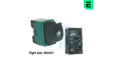 Spínač, zvedací zařízení oken ERA 662487