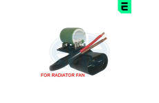 Odpor, vnitřní tlakový ventilátor ERA 665099