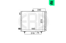Kondenzátor, klimatizace ERA 667009