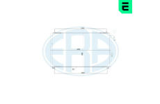 Kondenzátor, klimatizace ERA 667204