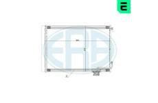 Kondenzátor, klimatizace ERA 667263