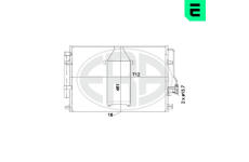 Kondenzátor, klimatizace ERA 667287
