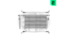 Kondenzátor, klimatizace ERA 667294