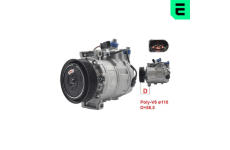 Kompresor, klimatizace ERA 670011