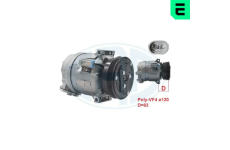 Kompresor, klimatizace ERA 670020